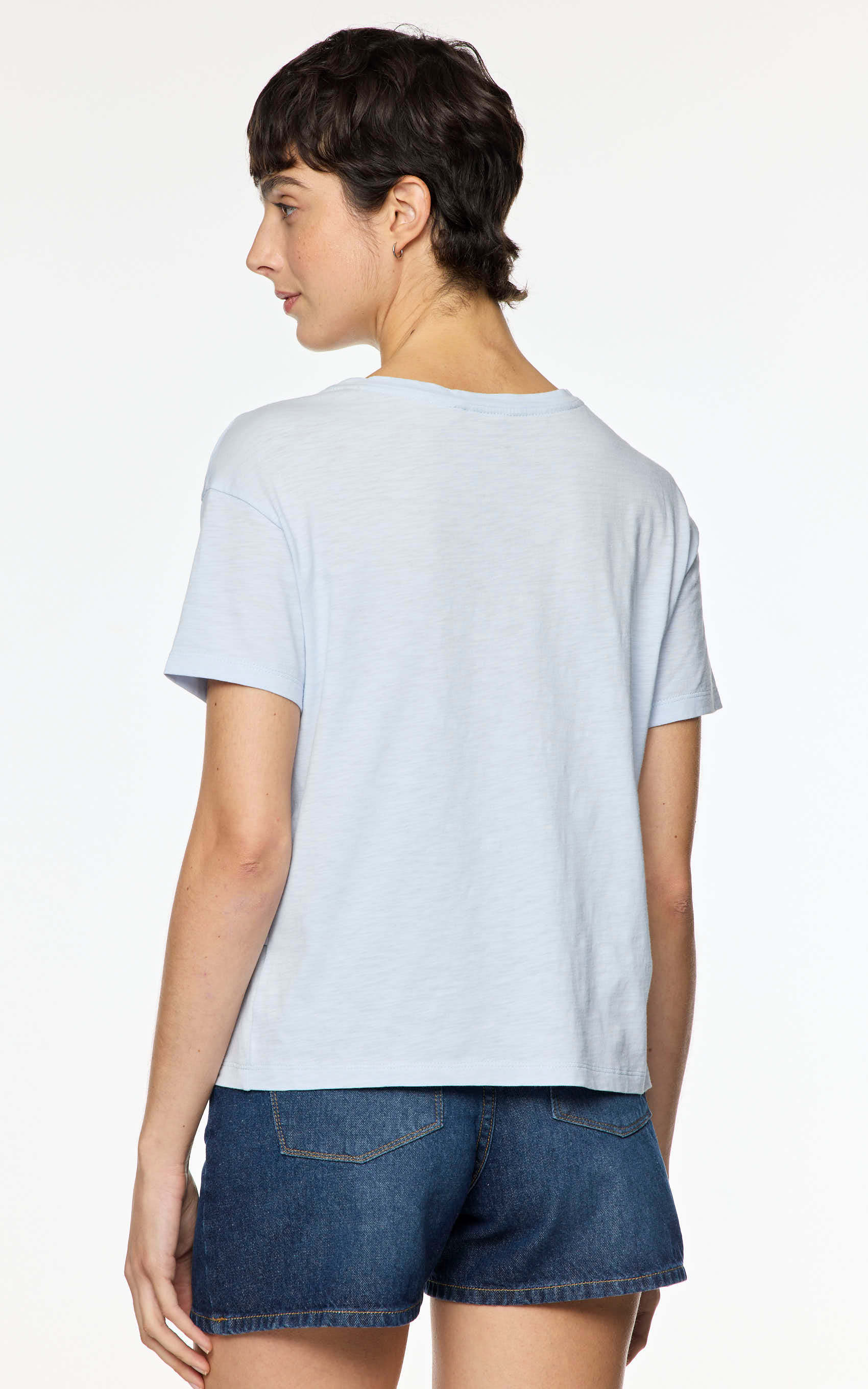 Remera Celeste