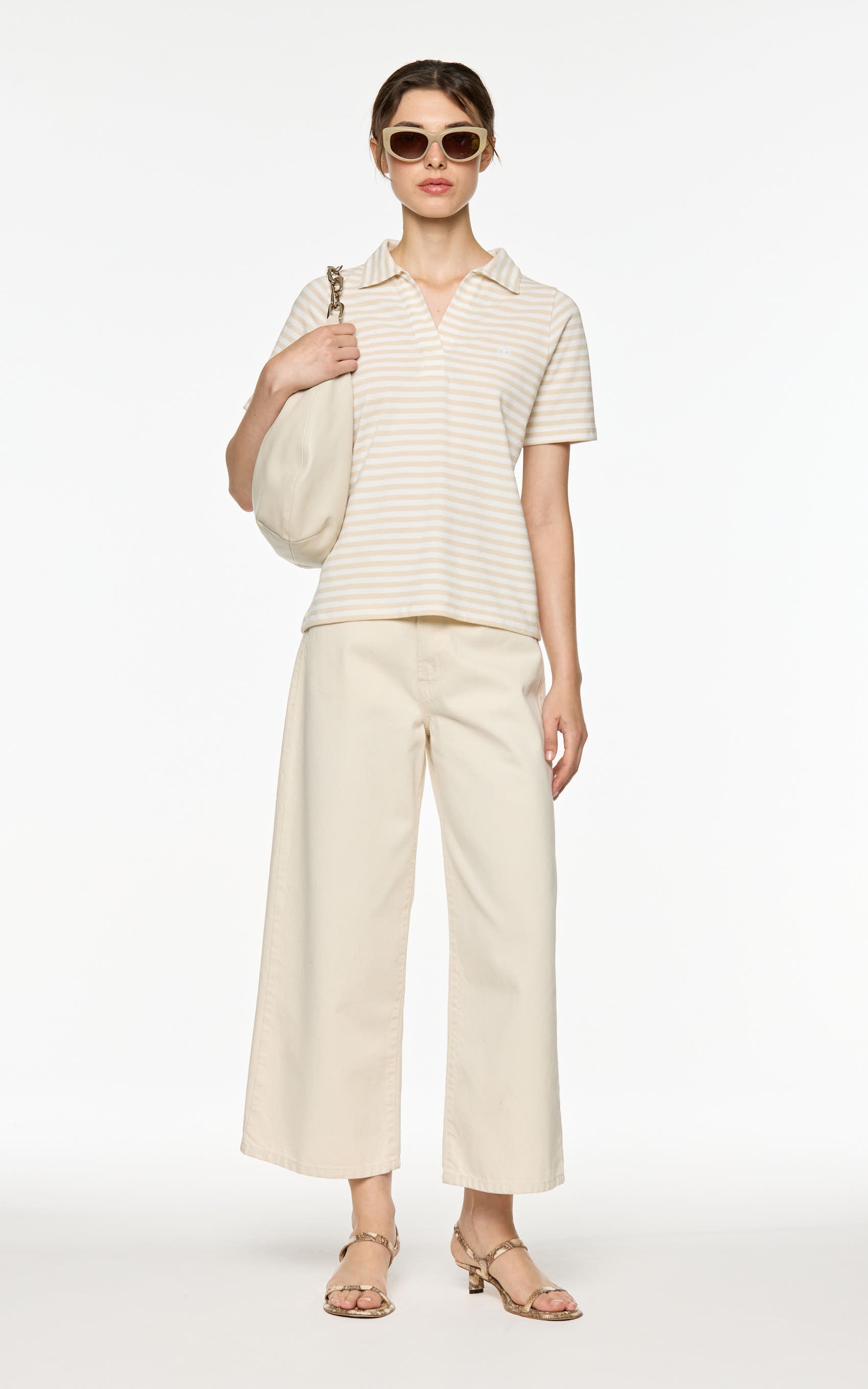 Remera Beige