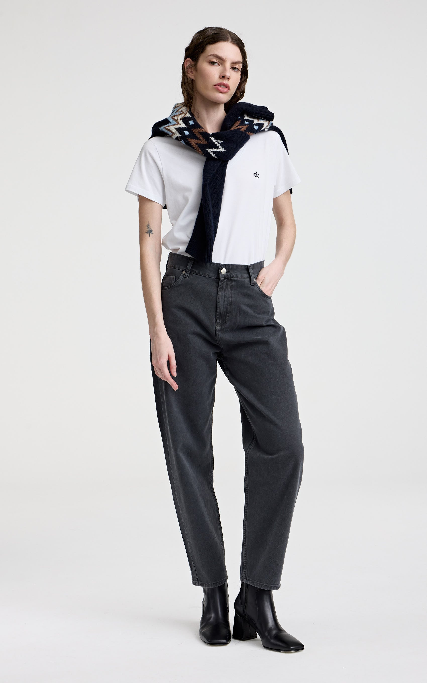 Slouchy Gris Claro