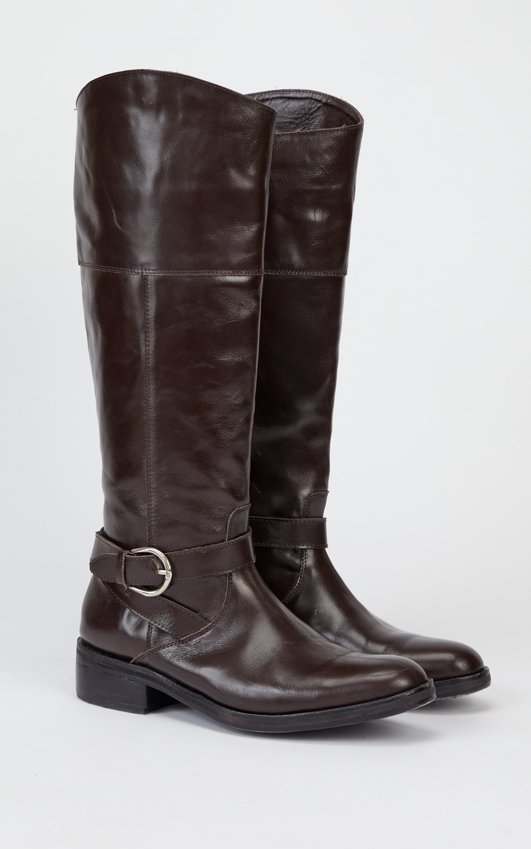 Bota alta chocolate